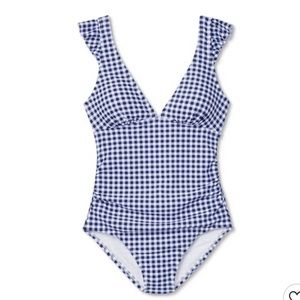 NWT KONA SOL high coverage 1 pc bathing suit sz S